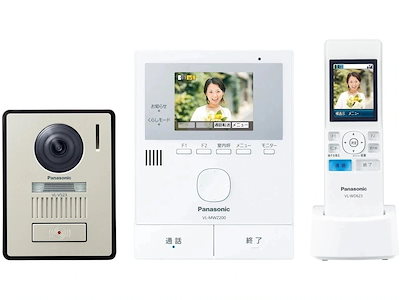 他サイト： どこでもドアホン VL-SWZ200KL カラーテレビドアホンの商品画像