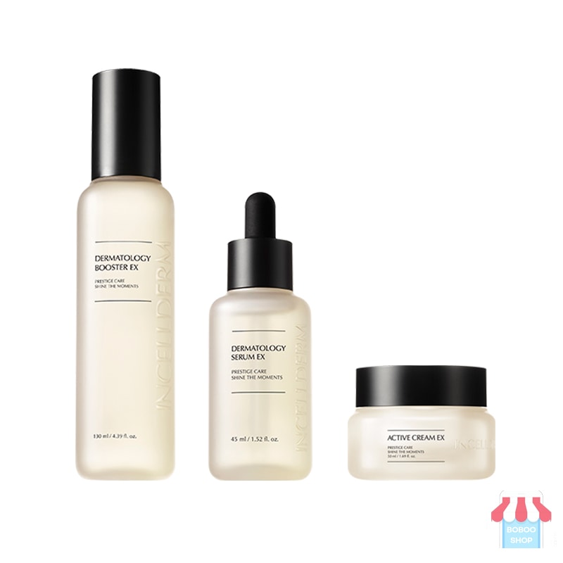 [公式販売店] 3種フルセット[ブースター /セラム /クリーム]メイン3種 / ブースター120ml＋セラム45ml＋クリーム50ml