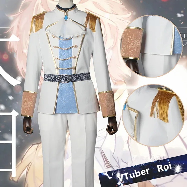 417VTuber バーチャルライバー Roi ロイ コスプレ衣装 コスチューム ハロウィン 変装 仮装