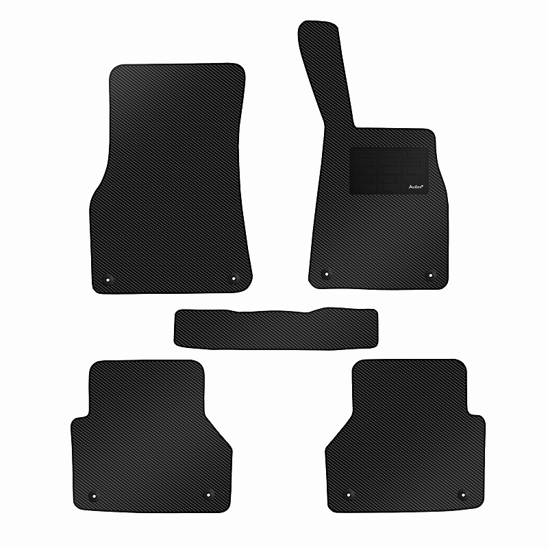 [防水マット]アウディ 新型 A6(C8) F2D系 フロアマット [カーボン柄]