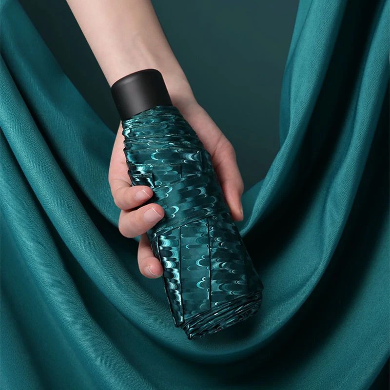 韓版折りたたみ傘Ins日傘日焼け止め日傘女性用ポケット傘晴雨兼用の傘かわいい女の子の傘 4,910円