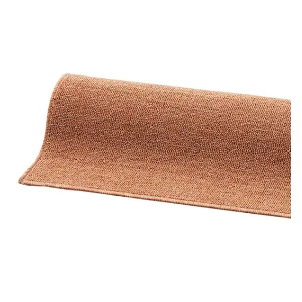 防音 ラグマット/絨毯 (江戸間8畳 約352352cm ブラウン) 洗える 撥水 抗菌防臭 フリーカット可能 不織布 日本製