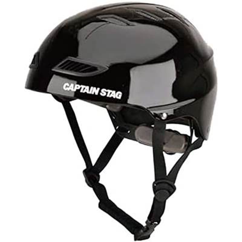 スポーツヘルメットEX ブラック キャンプ トレッキング プロテクター用品 (US3217)