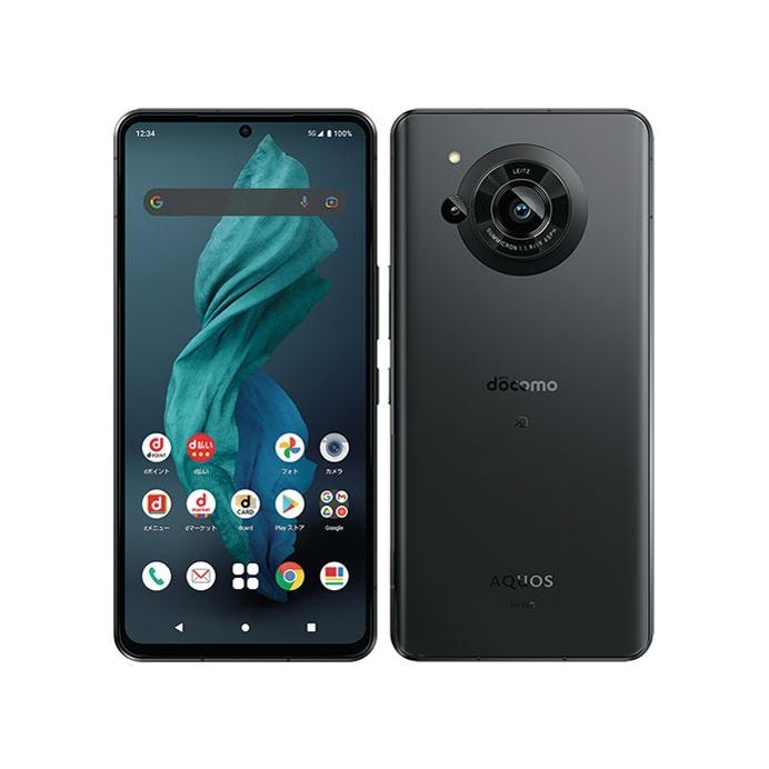 新品 AQUOS R7 SH-52C [ブラック/黒] DOCOMO SIMフリー SIMロック解除済み 本体 SHARP 4942857224900