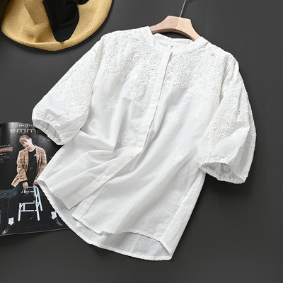 トップス デート シャツ ブラウス カットソー 袖あり 半袖 レース かわいい 大人可愛い きれいめ シンプル カジュアル 大人 上品 おしゃれ お洒落 主役級 存在感 夏 10代 20代 30代