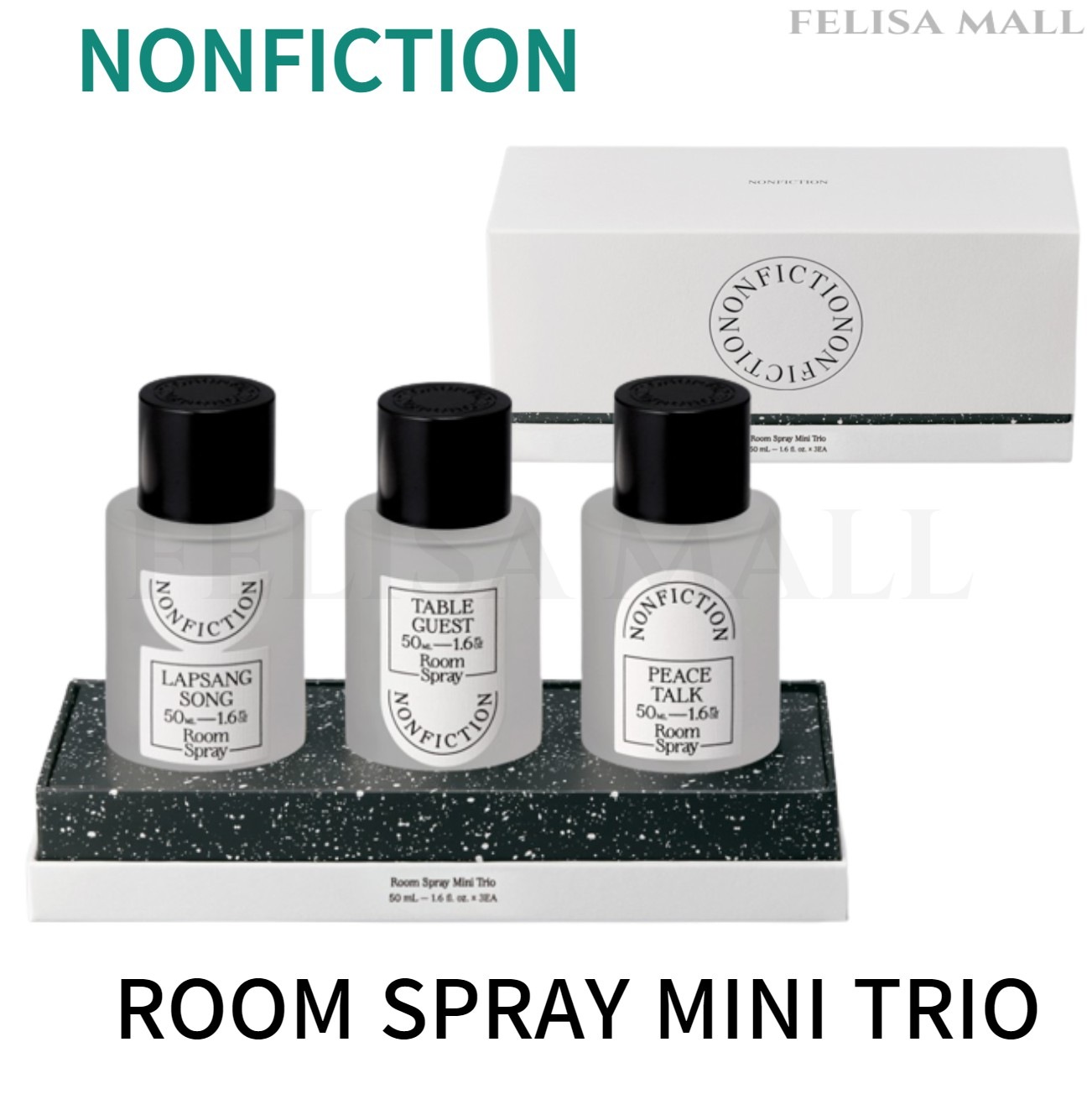 [NONFICTION] ルームスプレーROOM SPRAY MINI TRIO限定　韓国フレグランス