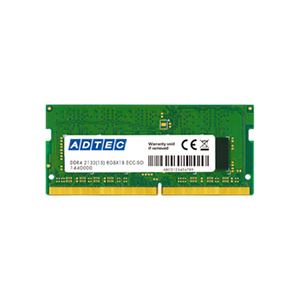 最安価格 2666MHzPC4-2666 DDR4 アドテック 260Pin 1枚 ADS2666N-X4G 省電力 4GB SO-DIMM メモリカードリーダー