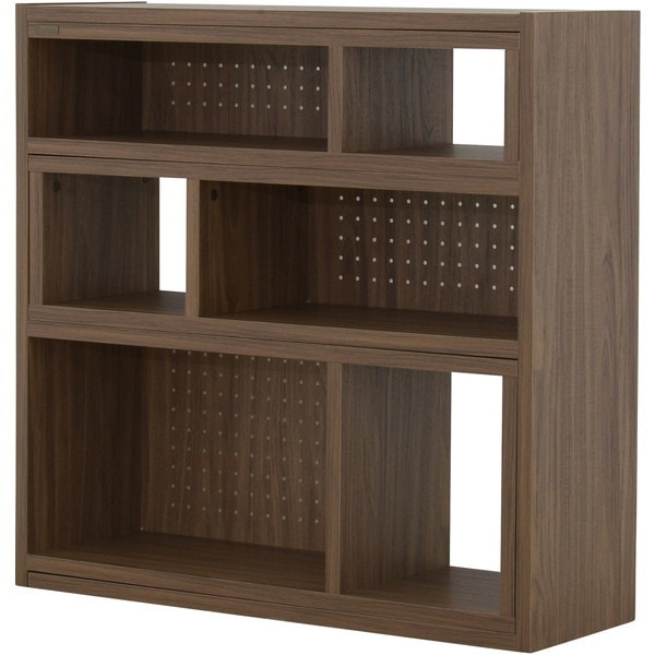 ライク 伸縮ラック LK90-90SSR LBR ブラウン メーカー直送