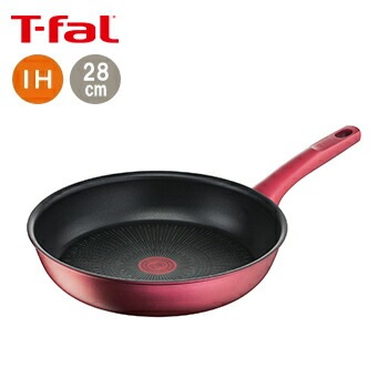 ティファール ＩＨルージュアンリミテッド フライパン28cm G26206【 T-fal T-FAL IH対応 28cm フライパン 調理器具 】
