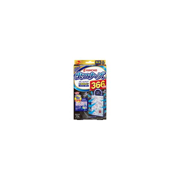 【10個セット】虫コナーズ プレートタイプ 366日用 無臭 [大日本除虫菊 虫コナーズ]