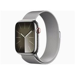 【新品/在庫あり】 Apple Watch Series 9 GPS+Cellularモデル 45mm MRMQ3J/A [シルバーミラネーゼループ] アップルウォッチ