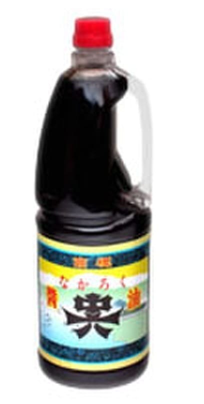富山県 中六醸造元 甘口醤油 ペット 1800ml 1.8L12本 新湊 魚に合う醤油 なかろく