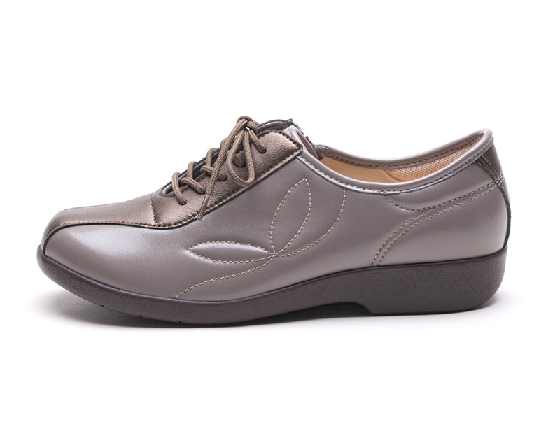 ASAHI アサヒシューズ 快歩主義 L135 グレー S23518 レディース