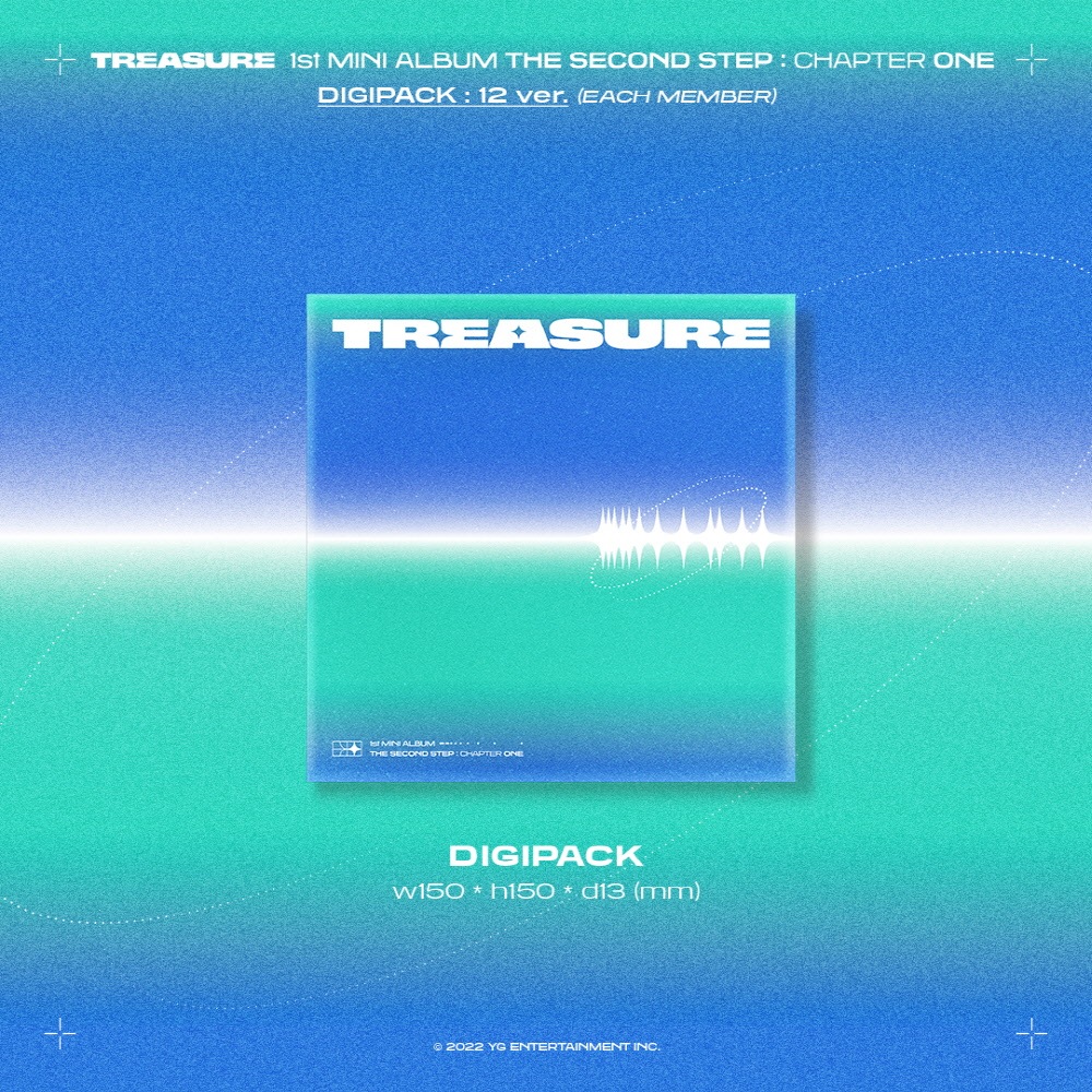 未開封新品] トレジャー(TREASURE) ミニ1集アルバム[THE SECOND STEP : CHAPTER ONE](DIGIPACK ver.)(12種セット)