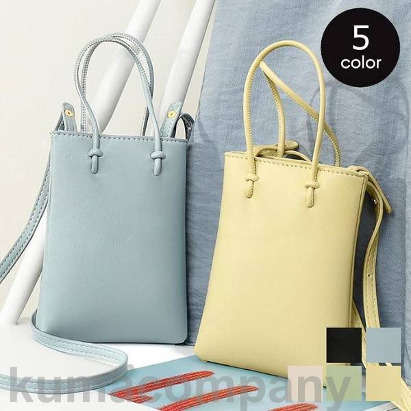 レディース ショルダー スマホポーチ ポーチ バッグ スマホ バック スマホポシェット シンプル 無地 5,162円