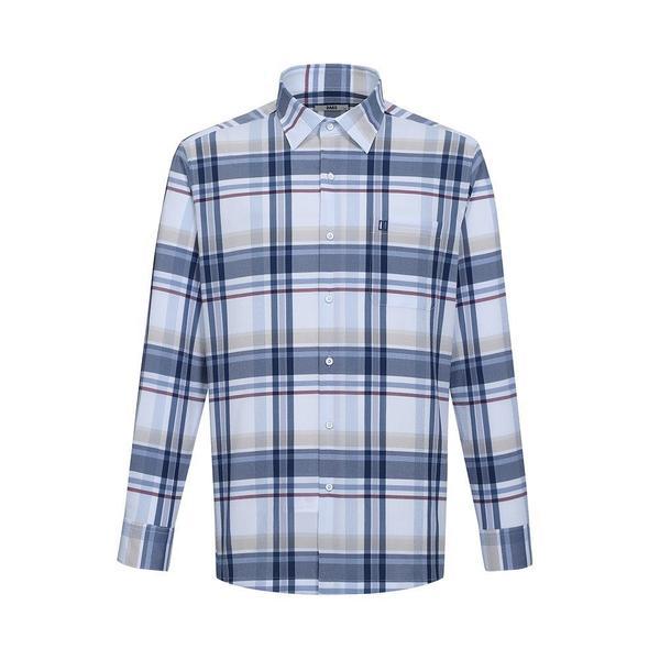 シアサッカーノーケアミディアムチェックシャツ___DLS3SHCL122N1