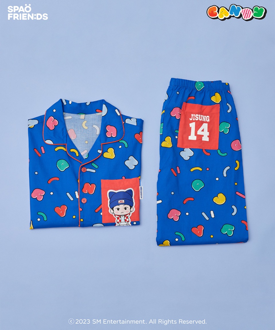 【NCT】（キャンディ）パジャマ BLUE - 韓国アイドル公式グッズ快適ルームウェア限定アイテム
