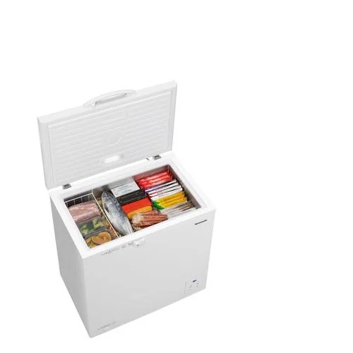 パナソニック 冷凍庫 225L 上開き 幅82.3cm 省エネ フォースター LED 直冷式 NR-FC20M1-W ホワイト系 2024年