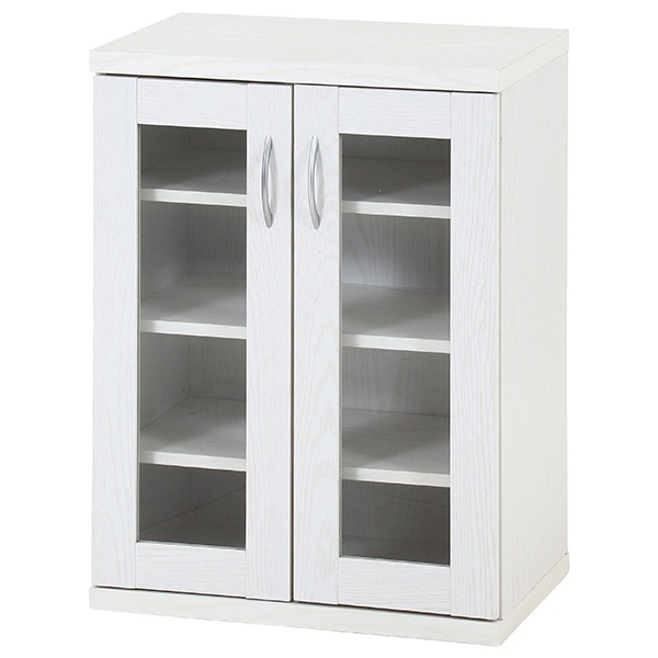 不二貿易 73410 ラルゴ キャビネット オークWH メーカー直送