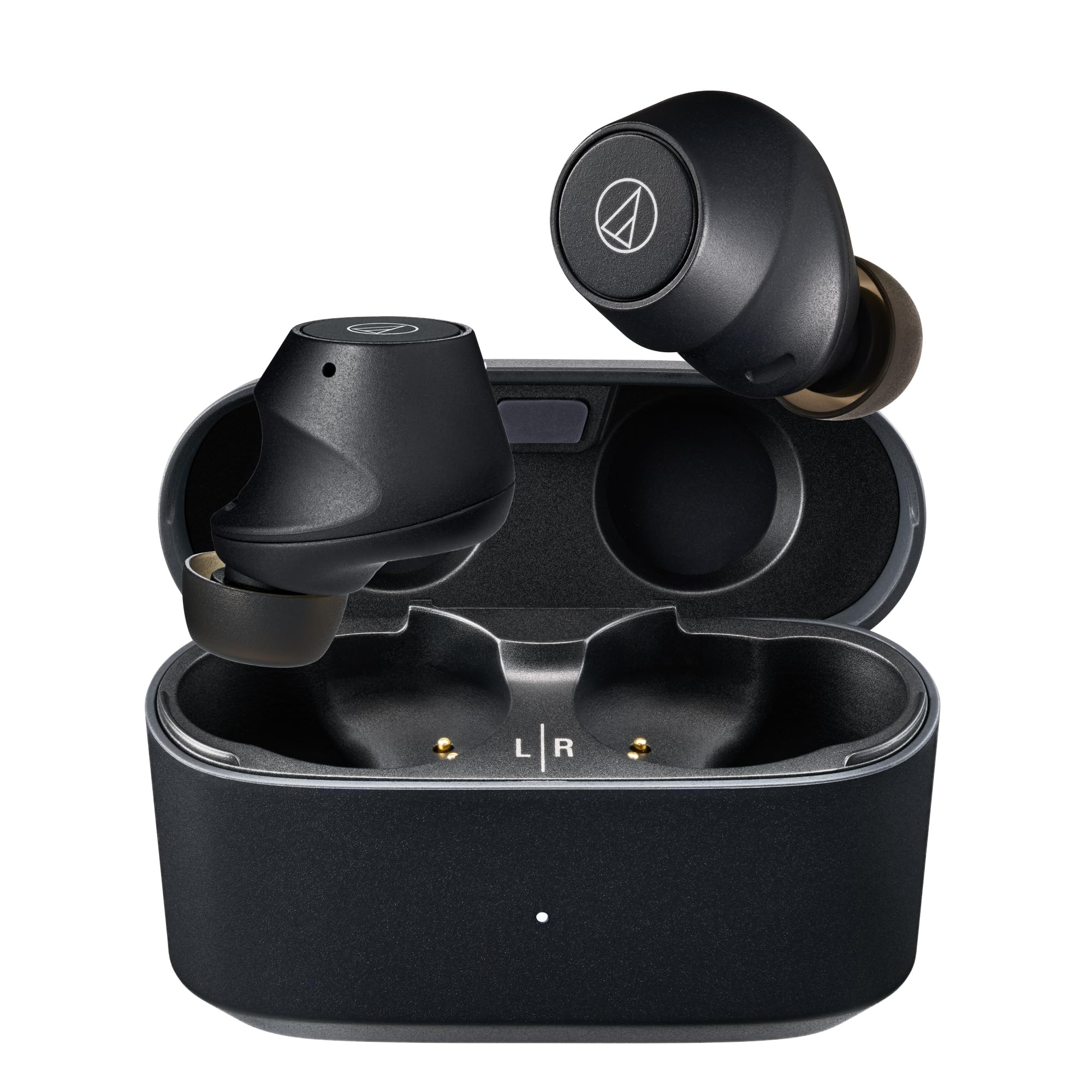 オーディオテクニカ ATH-CKS30TW (E) ワイヤレスイヤホン bluetooth ノイズキャンセリング 重低音 最大約20時間再生 IP55 防水防塵 マルチポイント対応 小型軽量 アプリ対