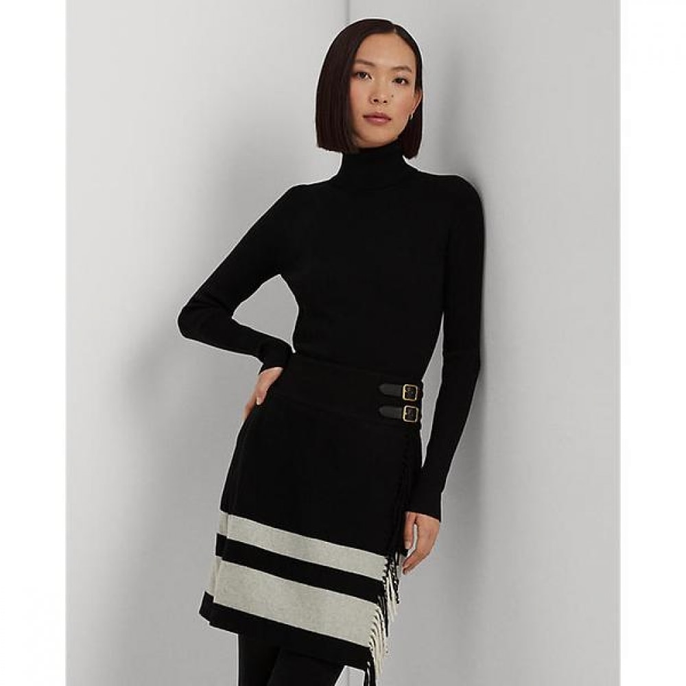 ローレン ラルフ ローレン リブ編み タートルネックセーター WMLRSWES6820277001