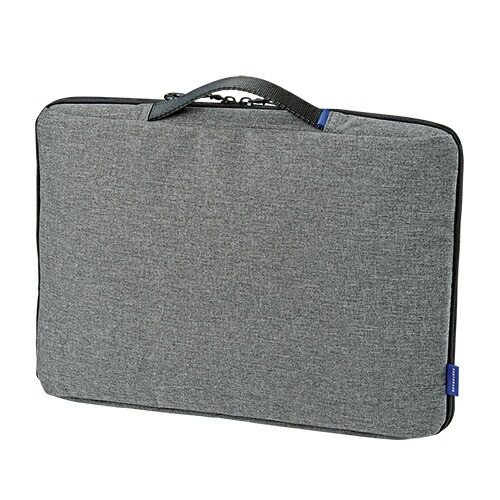 （まとめ買い）FASTORAGE A4サイズ バッグインバッグ グレー FS103GY [x3]