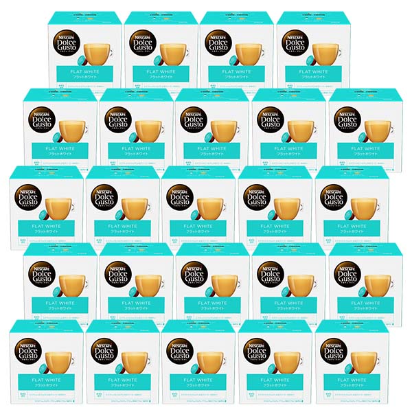 ネスカフェ ドルチェグスト 専用カプセル フラットホワイト24箱【4営業日以内に出荷】ネスレ ネスカフェ コーヒー ホットコーヒー