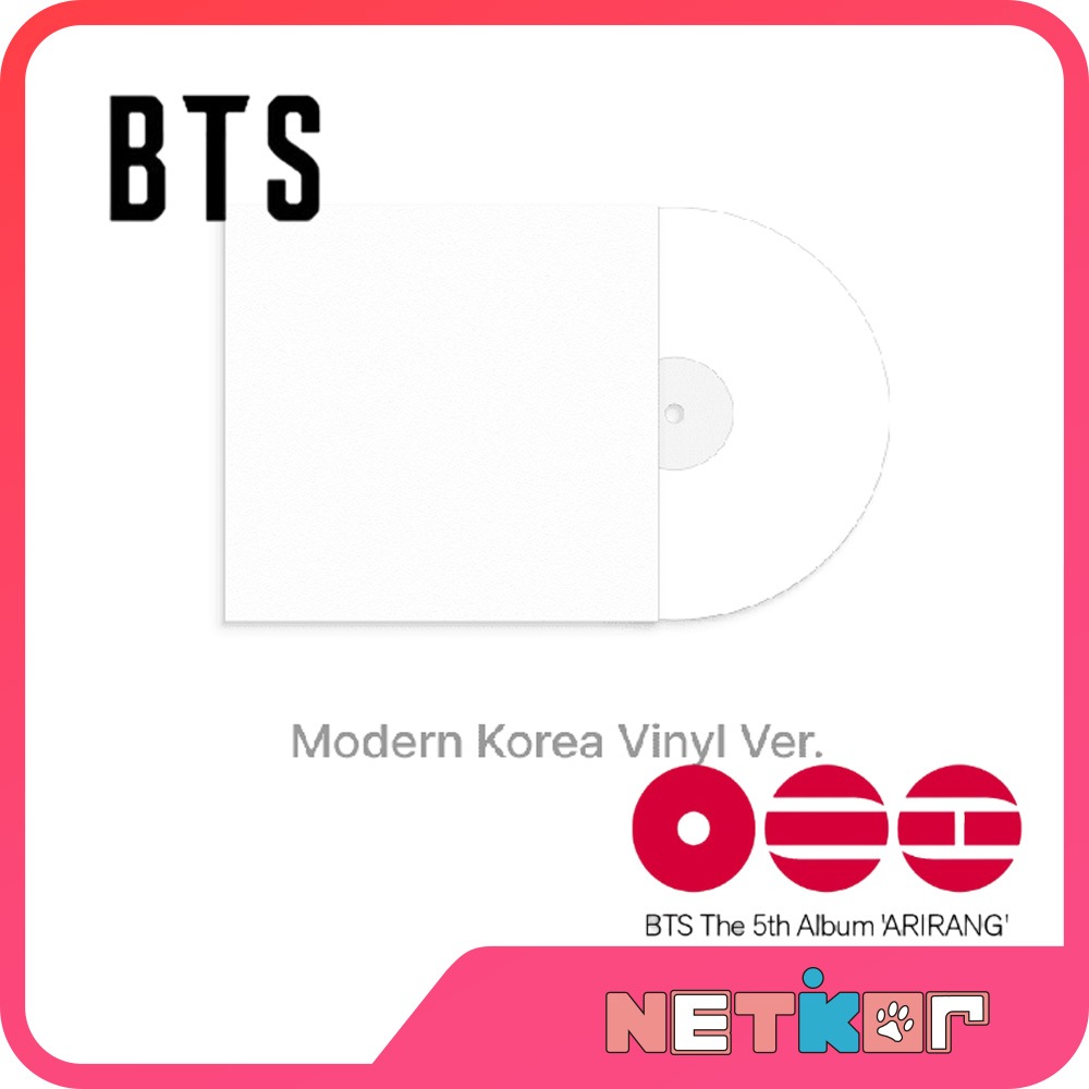 (当店特典メンバー指定) Modern Korea Vinyl Ver. BTS 正規５集アルバム ARIRANG アリラン 韓国チャート反映 ホログラム当店特典 防弾少年団 バンタン