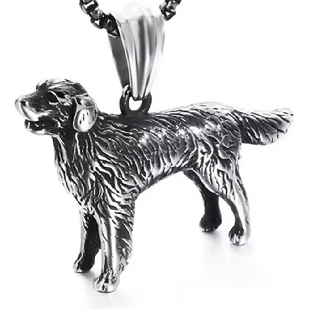 ラブラドールレトリバー ステンレス ペンダントトップ 首飾り アクセサリー 犬 イヌ 単品 チェーンは別売り ペットショップ スタッフ 店員 プレゼント 男性 女性 リアル stt00-00-0248