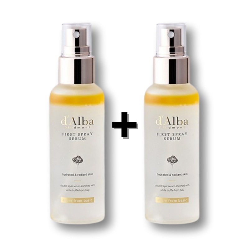 [1+1] ホワイト トリュフ ファースト スプレー セラム 100ml 2本セット (イエロー ミスト セラム)