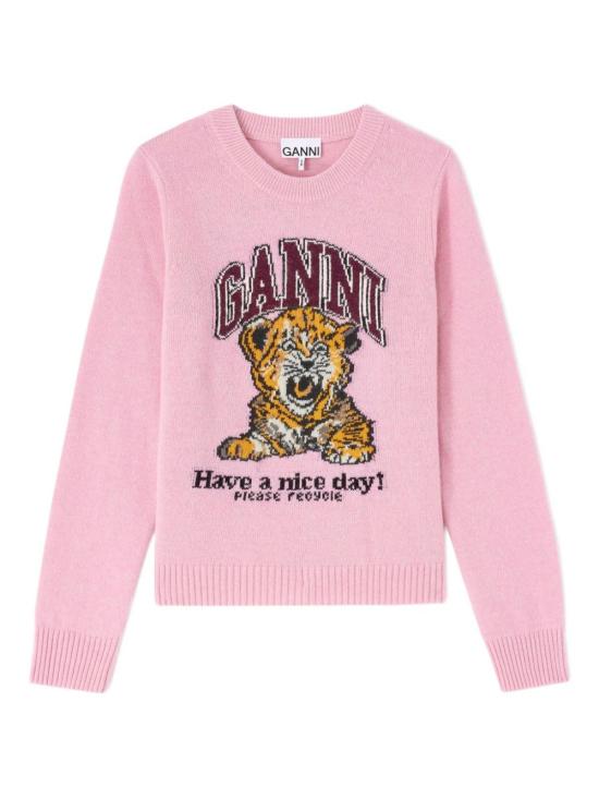 GANNI Women Sweater A1070047 868 Pink