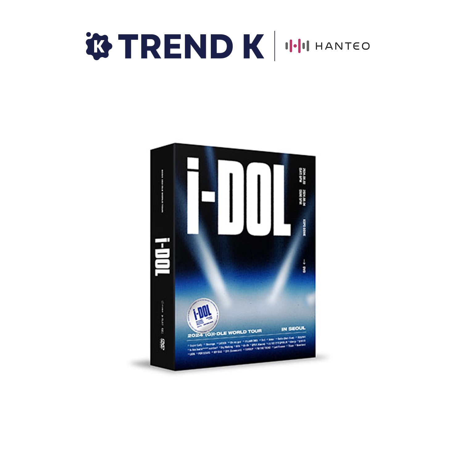 [当店特典] (G)I-DLE - 2024 (G)I-DLE WORLD TOUR [iDOL] IN SEOUL (DVD ver.) 韓国盤 5,456円