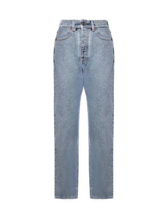 CHLOE Women Denim Pants CH26SDP30151 40P TIGER LILY BLUE