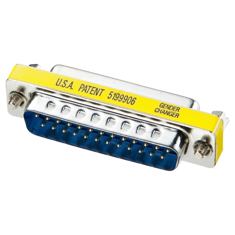 （まとめ買い）ジェンダーチェンジャー D-sub25pinオスメス AD25S-MFK [x3]