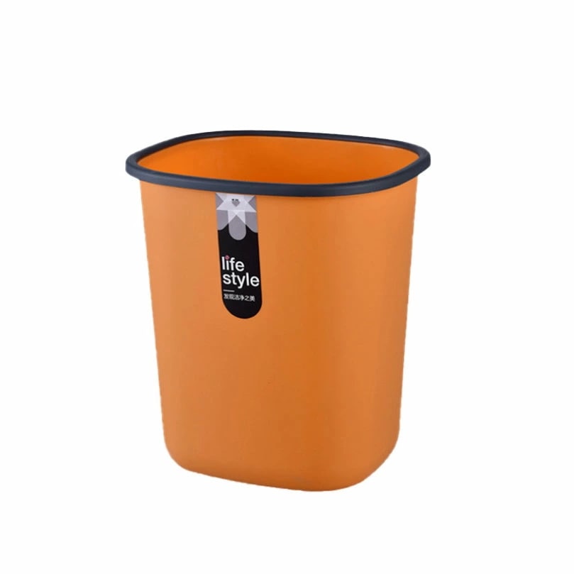 OFFクーポン ゴミ箱 くずかご ダストボックス 蓋なしゴミ箱 掛ける 見えない 四角 フタなし 寝室 リビング シンプル 省スペース プラスチック 滑り止め付き おしゃれ ごみ箱 お洒落 おしゃれ