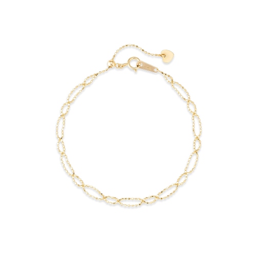 ドロシー 18k レースチェーンブレスレット