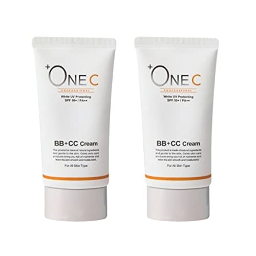 プラワンシー BB CC クリーム (ファンデーション) SPF50 / PA 40g ×2個セット