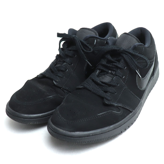 NIKE ナイキ エアジョーダン 1 LOW スニーカー ブラック 553558-056 メンズ 中古 8,800円