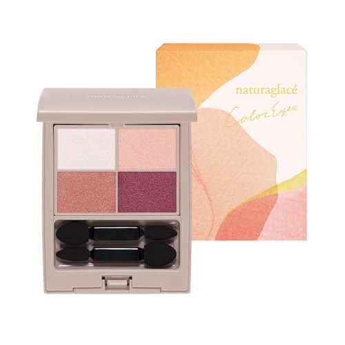 ナチュラグラッセ カラーアイズ EX01 ドラマティックローズ チップ・ミラー付き アイシャドウ 5,060円