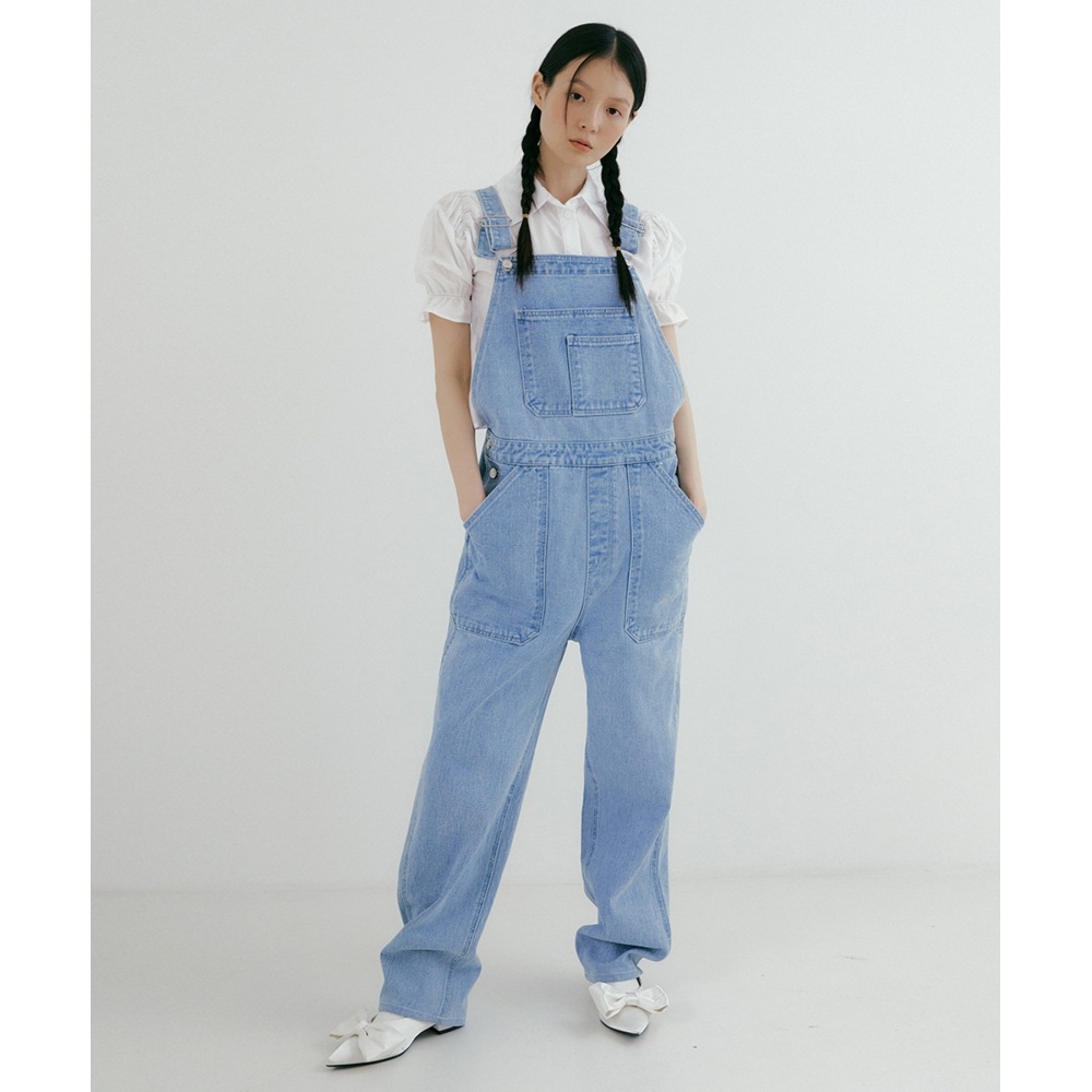 REORG TIR デニムオーバーオール ブルー