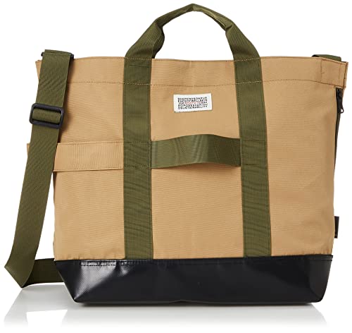 [ルートート] はっ水加工 大きめ 大容量 ショルダー付 トートバッグ SN GRANDE 2WAY Share-A 1368 レディース ベージュ