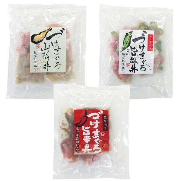 静岡 まぐろ惣菜丼 3種詰合せ H