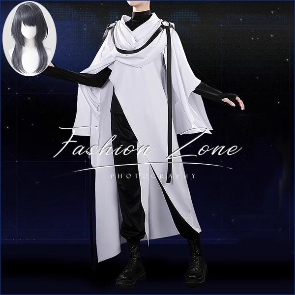 無期迷途 Path to Nowhere 風 男局長 長段 新衣装 コスプレ衣装 ウィッグ cosplay ハロウィン 演出服 変装