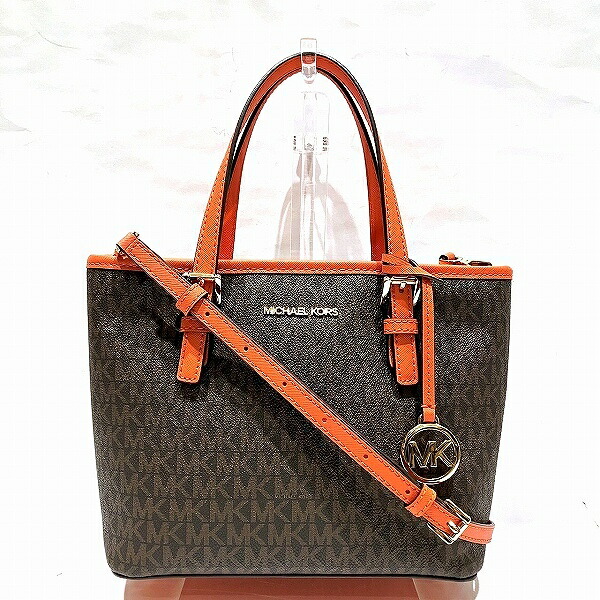 マイケル・コース シグネチャー 35T9GTVT0B ハンドバッグ ショルダーバッグ 【中古】