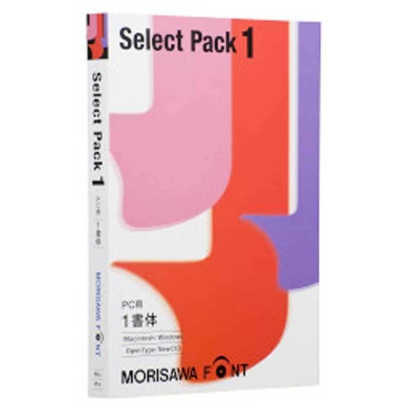 モリサワ　MORISAWA Font Select Pack 1M019438　MORISAWA FONT SELECT