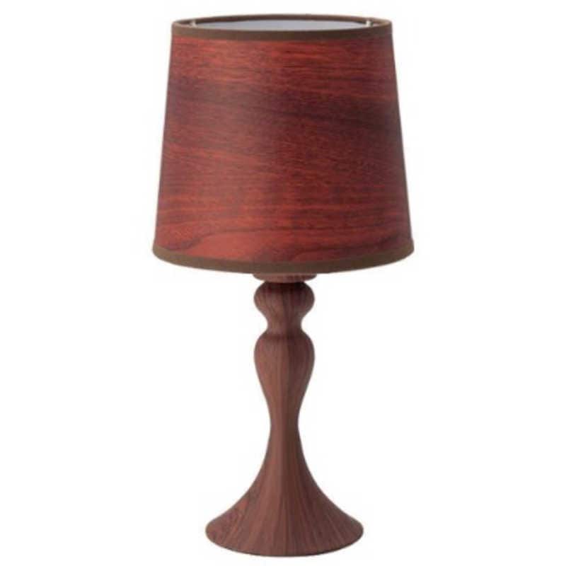 イシグロ　木調タッチセンサーLEDランプ ブラウン　20609