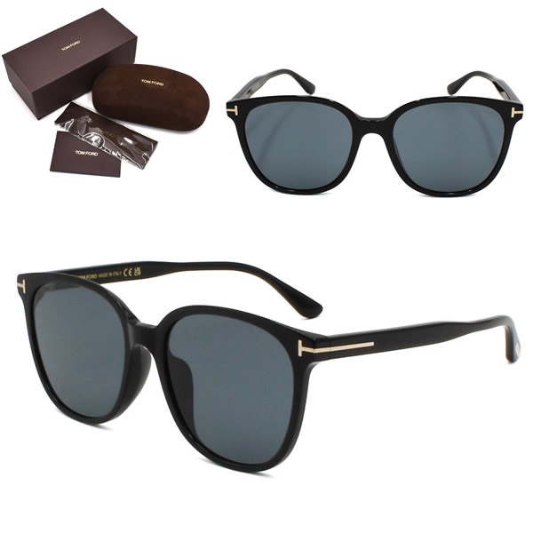 サングラス FT0972-K/S 01A 56 サングラス EYEWEAR アジアンフィット ブラック グレー メンズ レディース ユニセックス