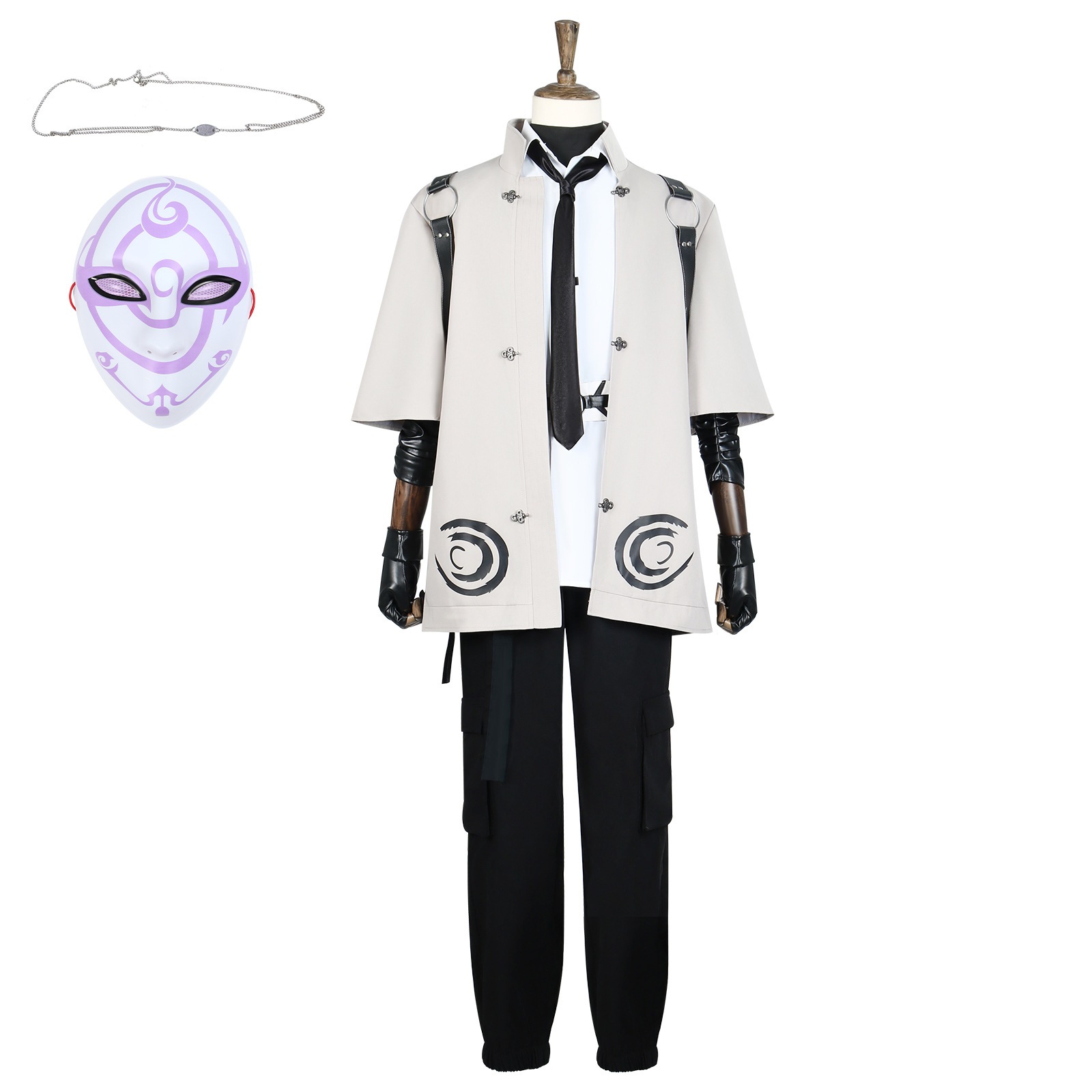【人気爆売れ】斩神之凡尘神域cos コスプレ コスチューム仮面小队涡コスプレ にじげんコスプレ服