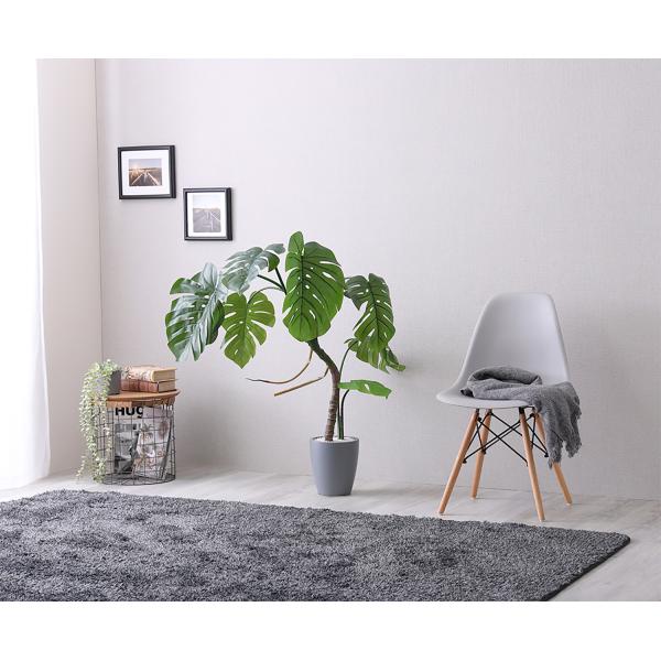 人工観葉植物 インテリアグリーン モンステラ フェイクグリーン リアル 精巧 観葉植物 高さ120cm