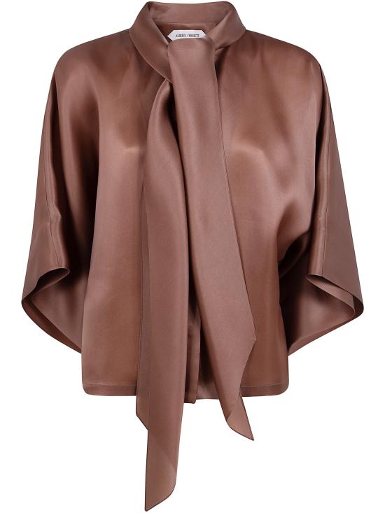 ALBERTA FERRETTI Women Shirts 0206 0119 0096 BROWN